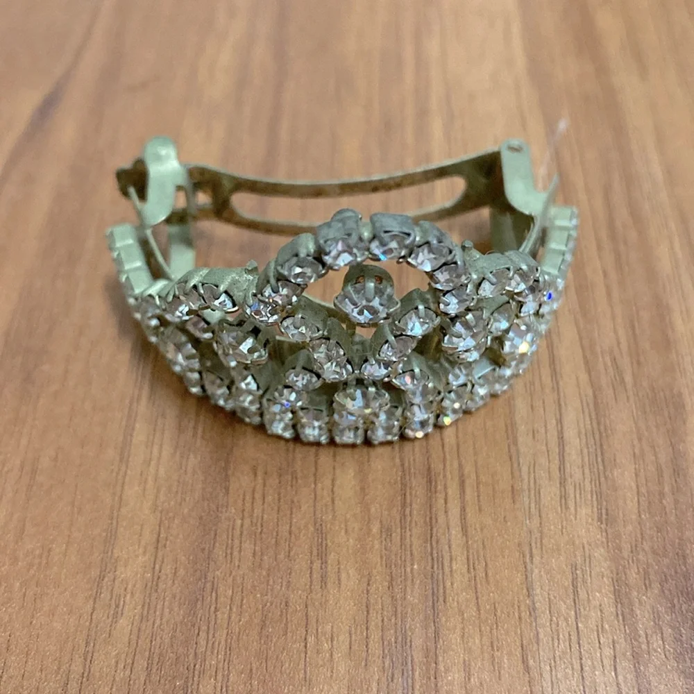 ❤️ Crown Rhinestone Hair Clip - Picture 2 of 5
